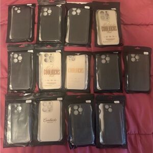 13 iPhone Cases random sizes coolkicks brand